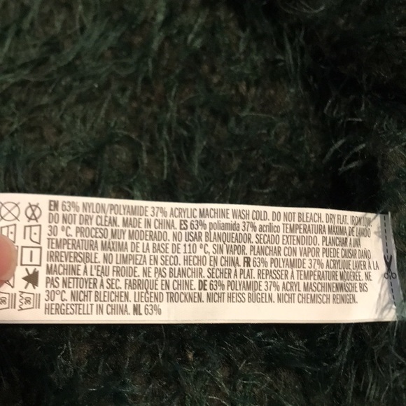 Green Forever 21 Crop Sweater - Medium - Picture 6 of 6